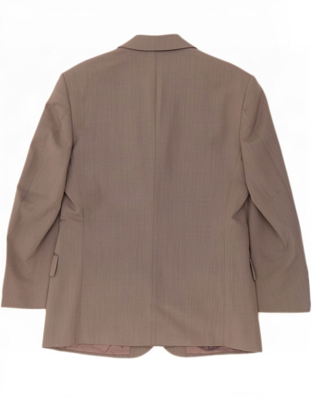 Trussardi Veste Blazer 3 Boutons Homme IT 50 Large Gris Laine Vierge