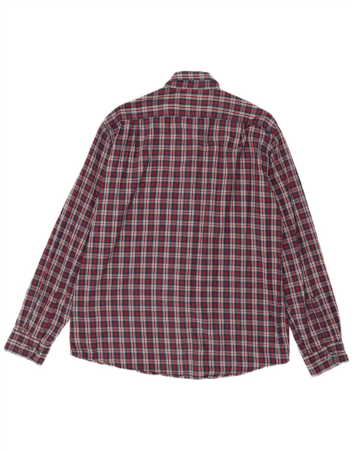 CARRERA Chemise Regular Fit Flanelle Homme Rouge Carreaux Coton