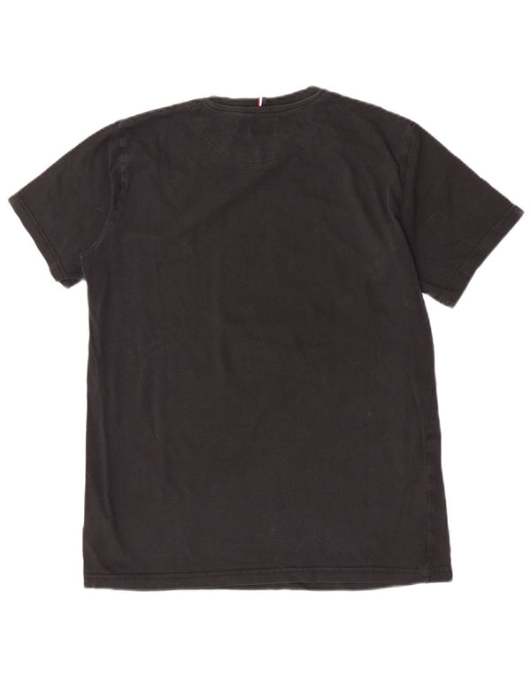 U.S. Polo Assn. Boys Graphic T-Shirt Top 15-16 Years Black Cotton