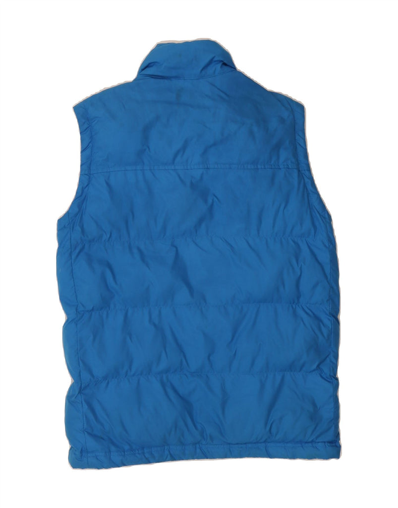 ADIDAS Mens Padded Gilet UK 36 Small Blue Polyester Vintage Adidas and Second-Hand Adidas from Messina Hembry 