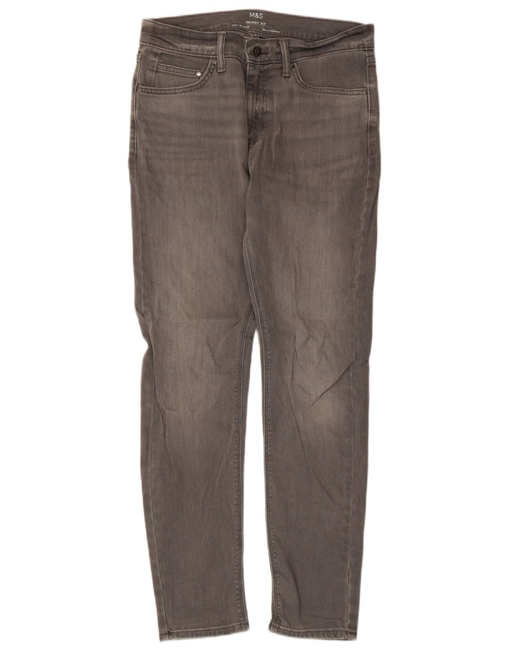 Marks & Spencer Jean skinny homme W30 L31 gris coton