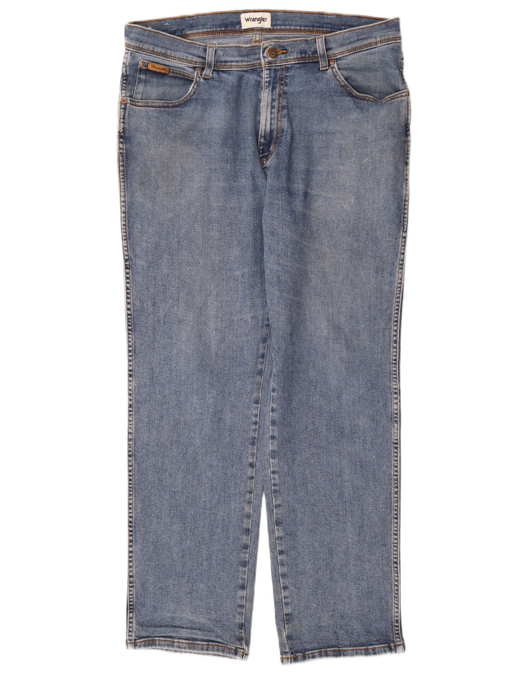 Wrangler Jean Droit Texas Homme W38 L32 Bleu Coton