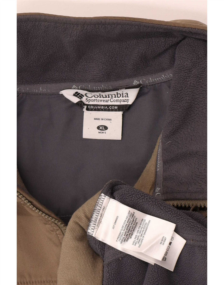 Columbia Veste Bomber Homme UK 42 XL Kaki Polyester