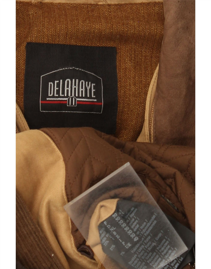 Delahaye Veste utilitaire pour homme UK 40 Large Beige Coton