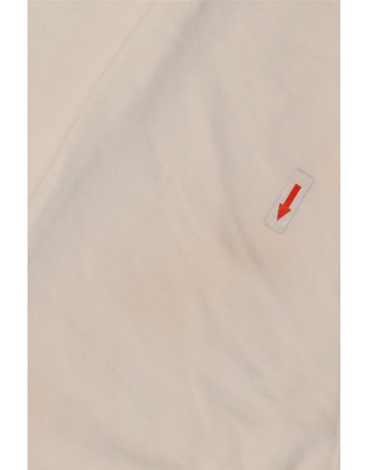 Nike Sweat-shirt graphique pour homme en coton blanc Taille L