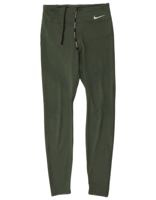 Legging Nike Dri Fit pour femme UK 44 Polyester vert moyen