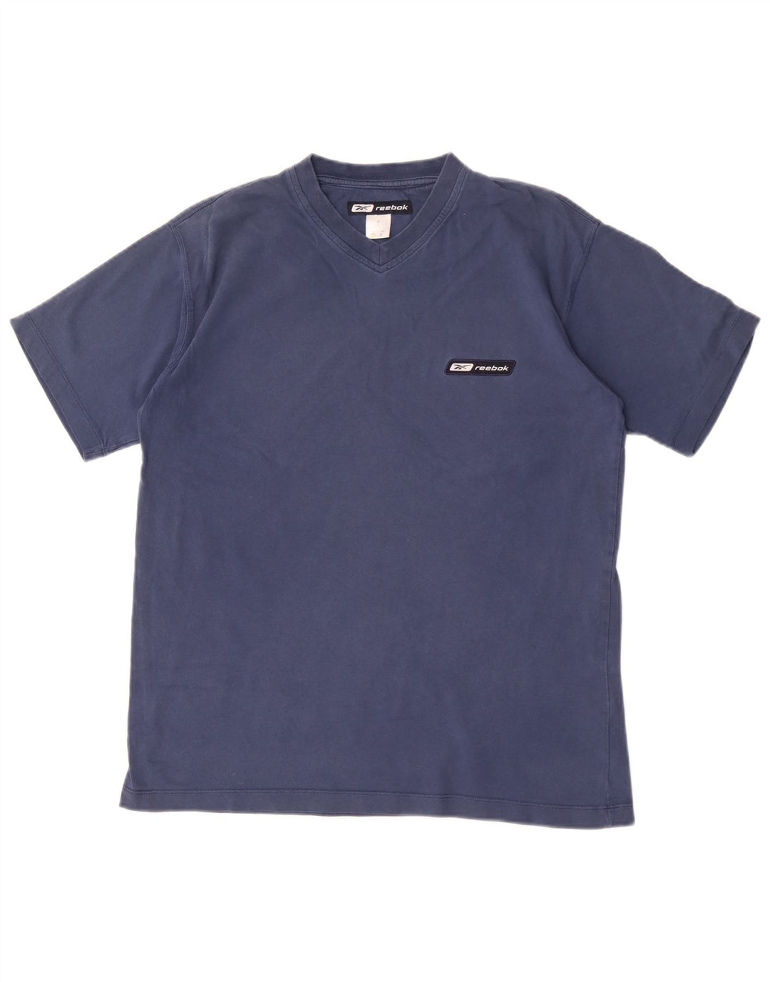 Reebok T-Shirt Homme Haut Petit Bleu Marine Coton