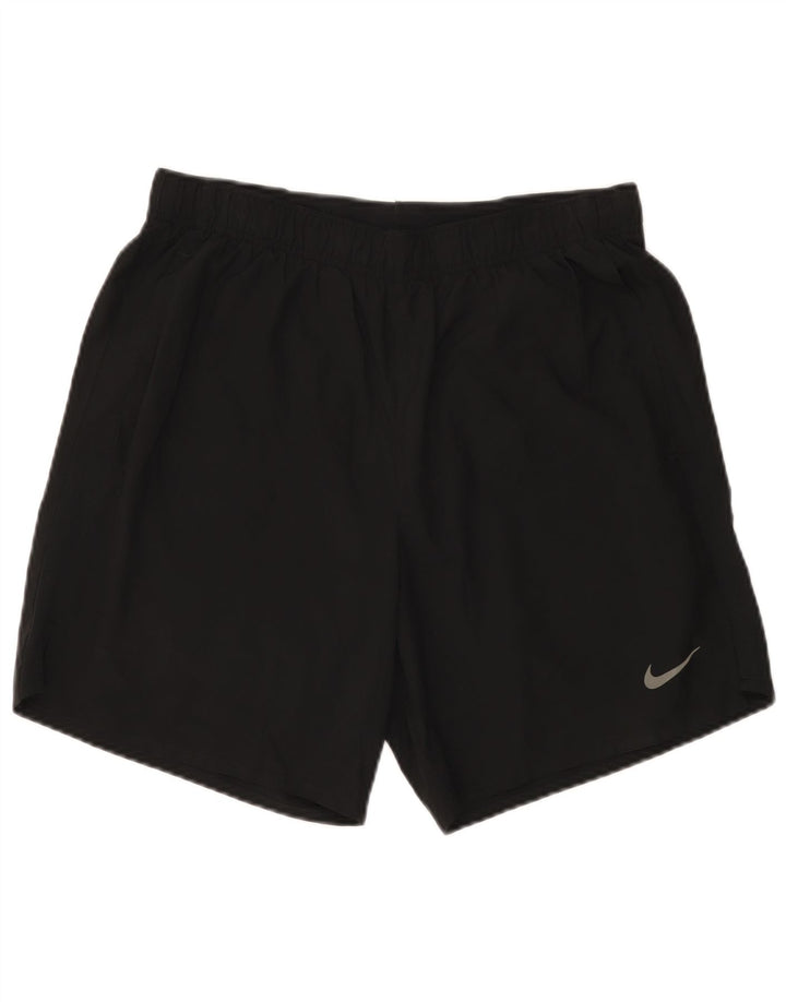 Nike Short de sport Dri Fit pour homme en polyester noir moyen