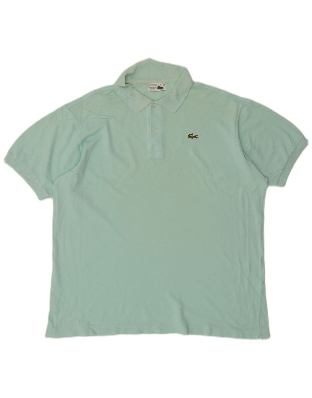 LACOSTE Polo Homme Taille 6 XL Coton Turquoise