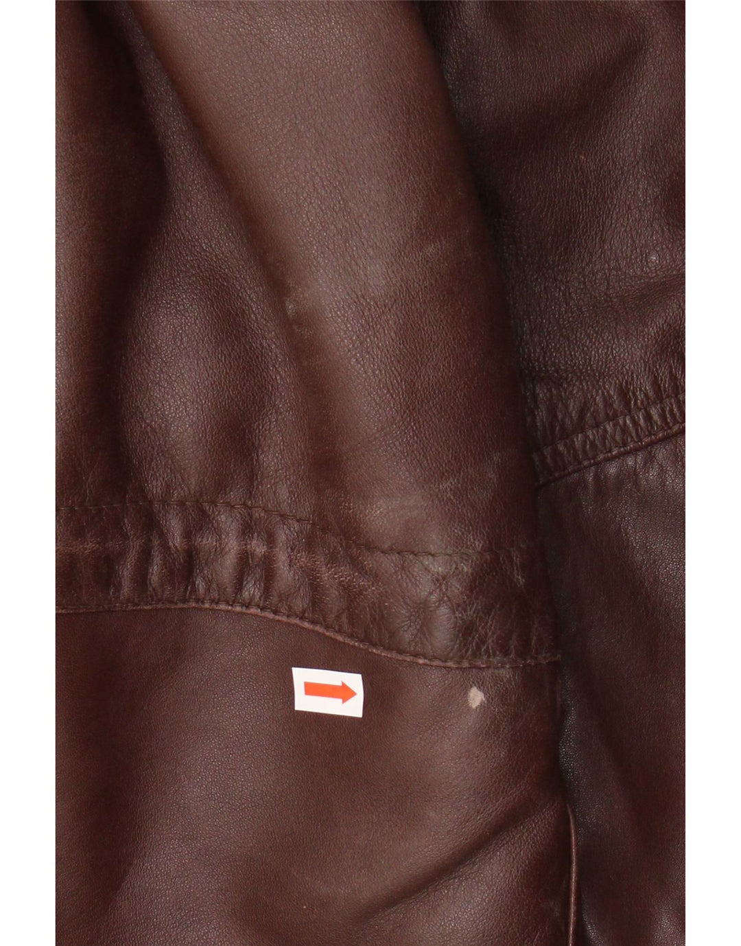 SARDAR Veste en cuir pour homme UK 42 XL Cuir marron