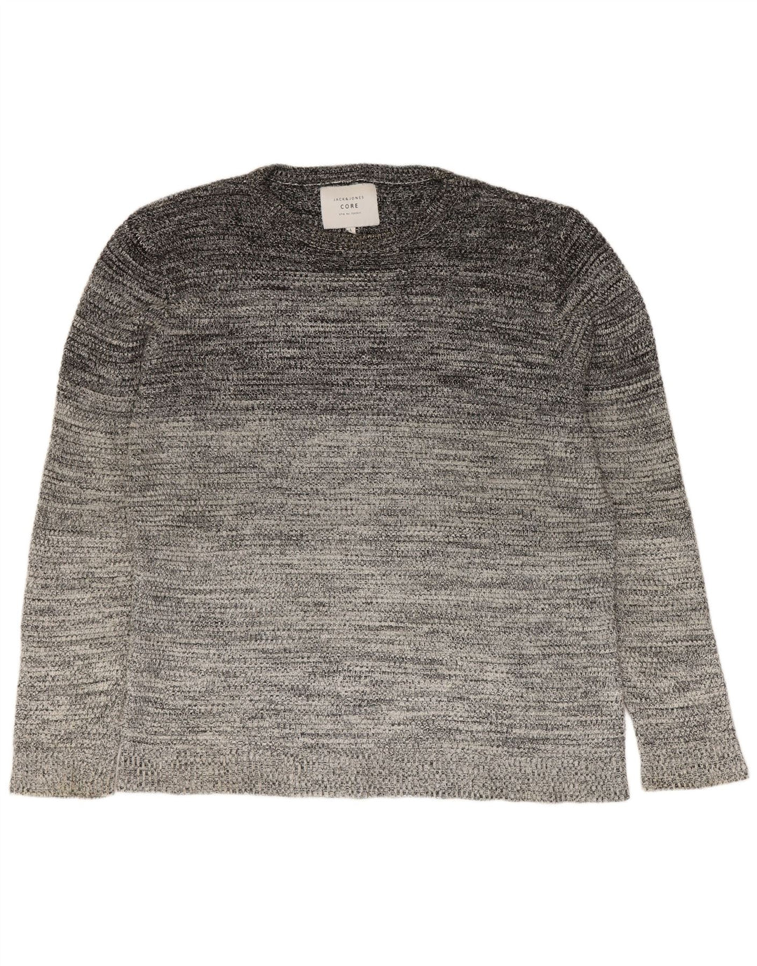 Jack & Jones Pull à col rond pour homme, grand gris