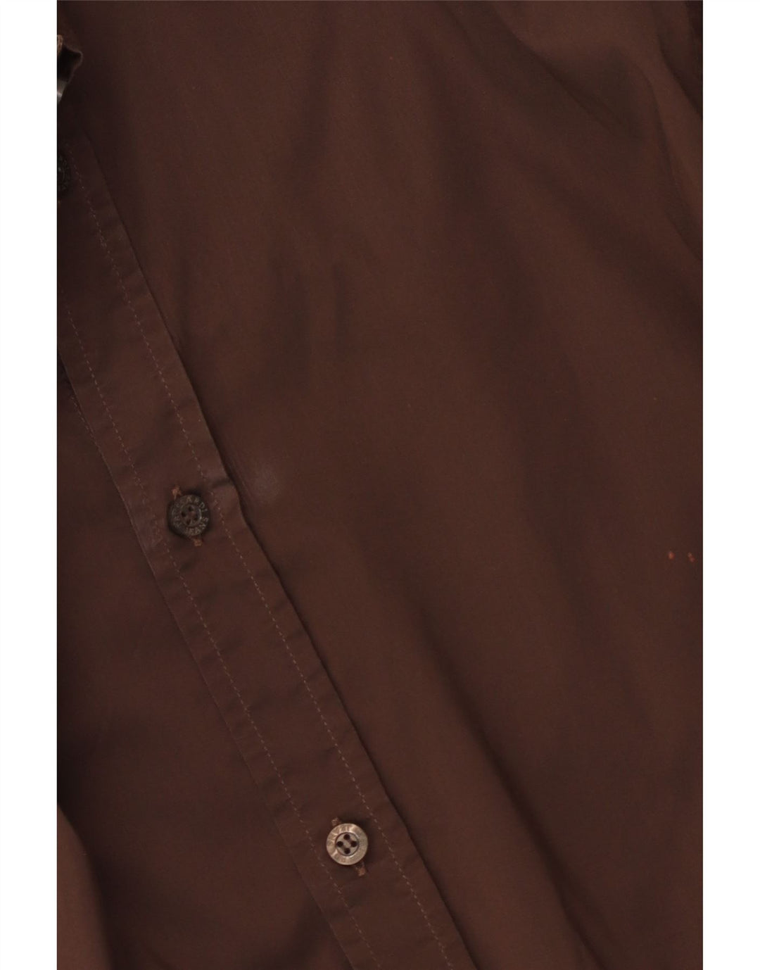 Trussardi Jeans Chemise Homme 2XL Marron Coton