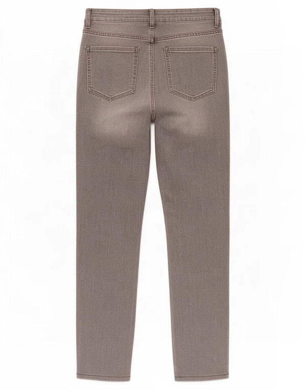 Marks & Spencer Womens Lily Slim Jeans UK 12 Medium W30 L29 Grey Cotton