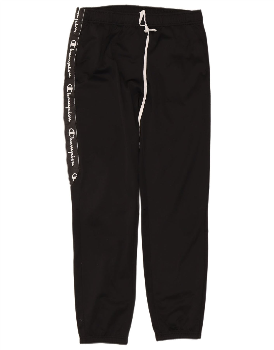 CHAMPION Pantalon de Survêtement Graphique Homme Joggers Large Noir Polyester
