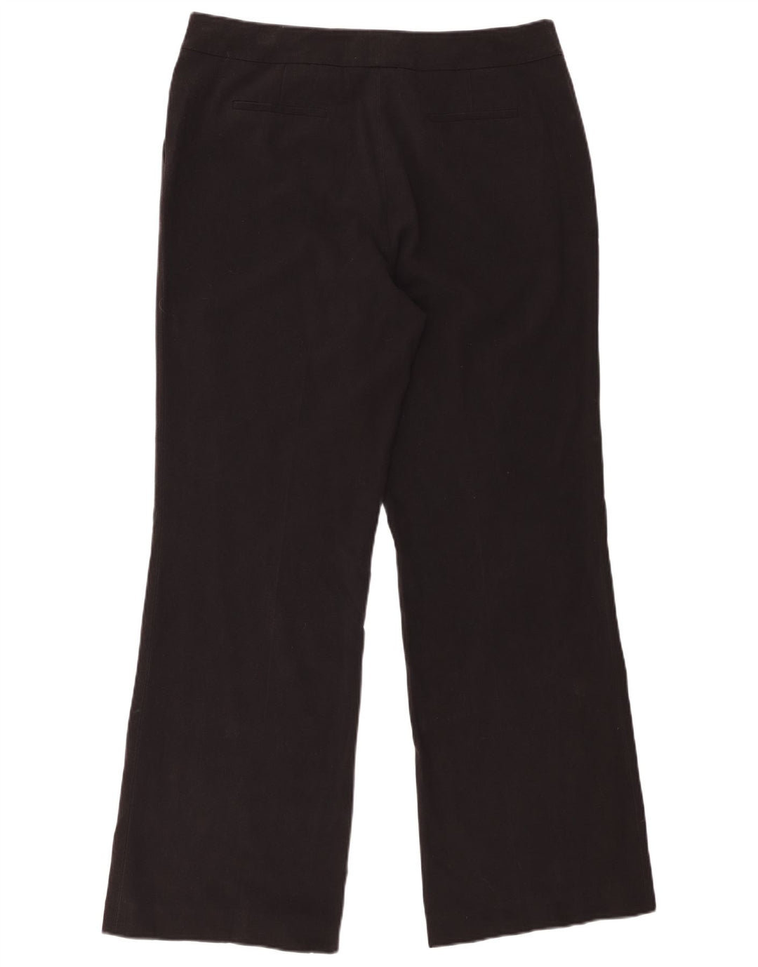 CALVIN KLEIN Pantalon Chino Bootcut Femme US 12 Large W34 L32 Noir