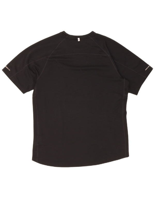 Nike Hommes Dri Fit T-Shirt Haut Large Noir Polyester