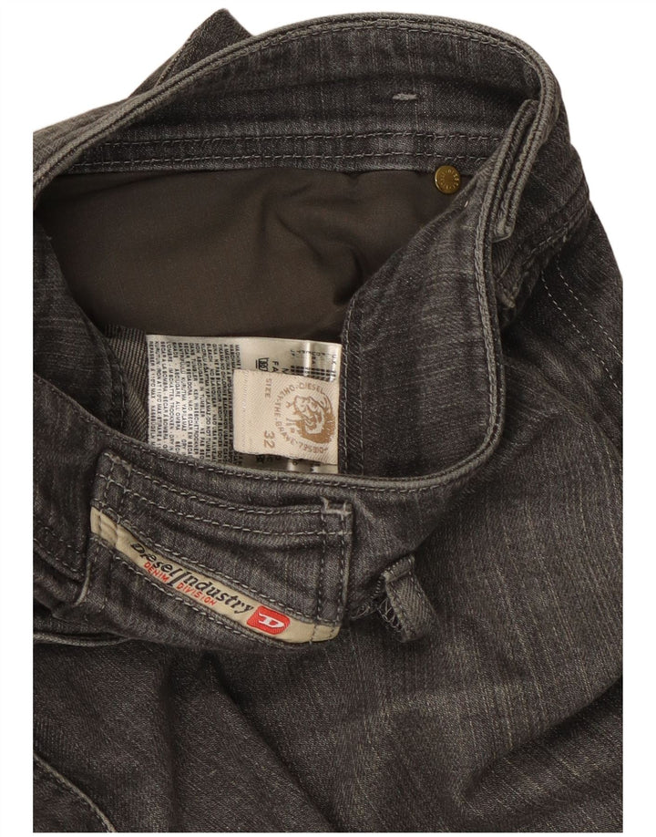 Jean skinny Diesel Femme W32 L30 Gris Coton