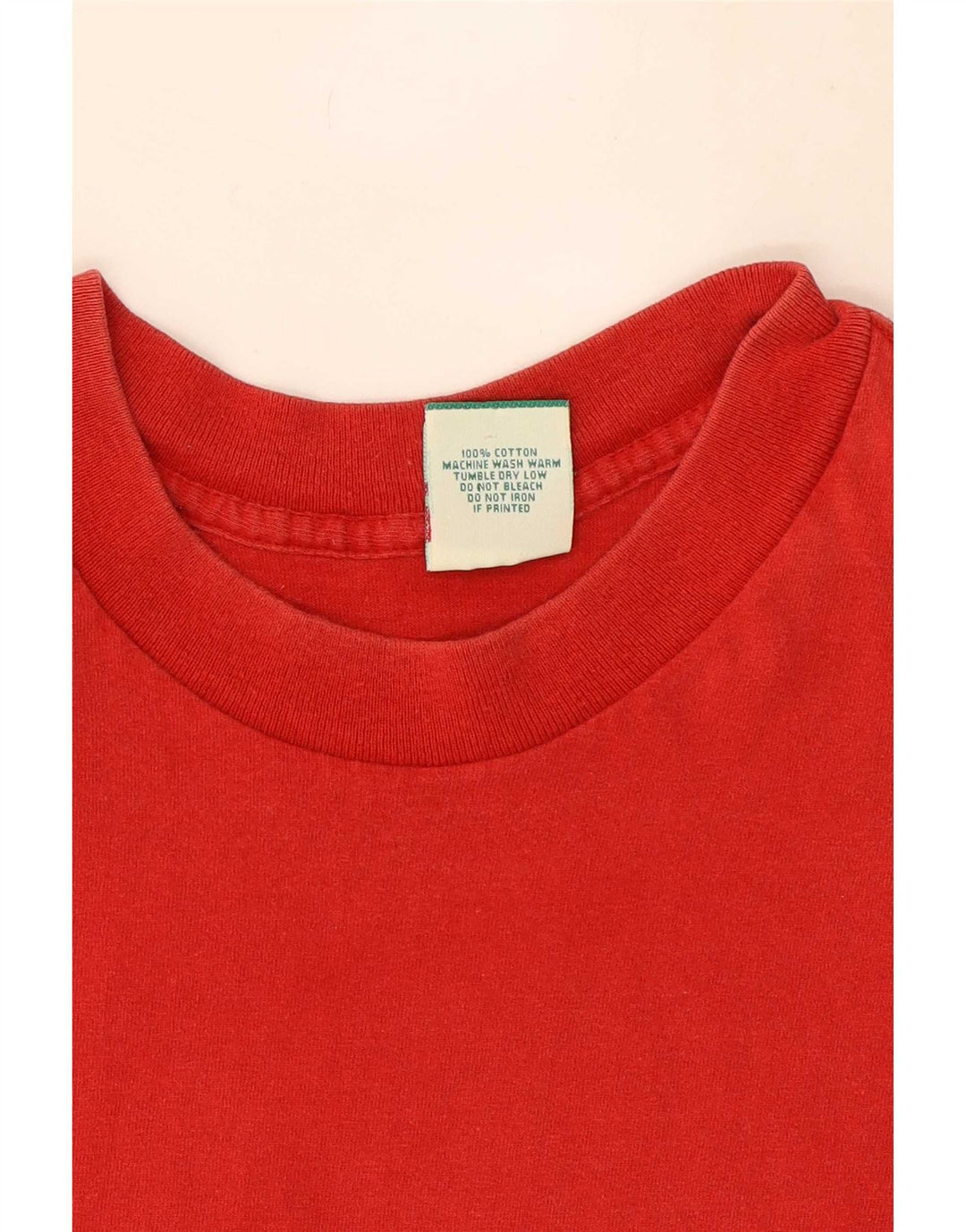 Levi's T-Shirt Graphique Homme Rouge Large Coton