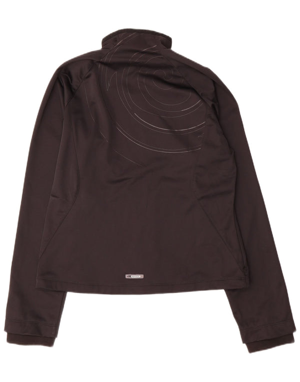 Puma Veste de survêtement graphique pour femme UK 14 Medium Noir