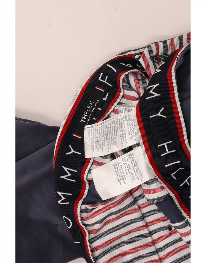 Tommy Hilfiger Short Chino Homme W32 Bleu Marine Moyen Coton