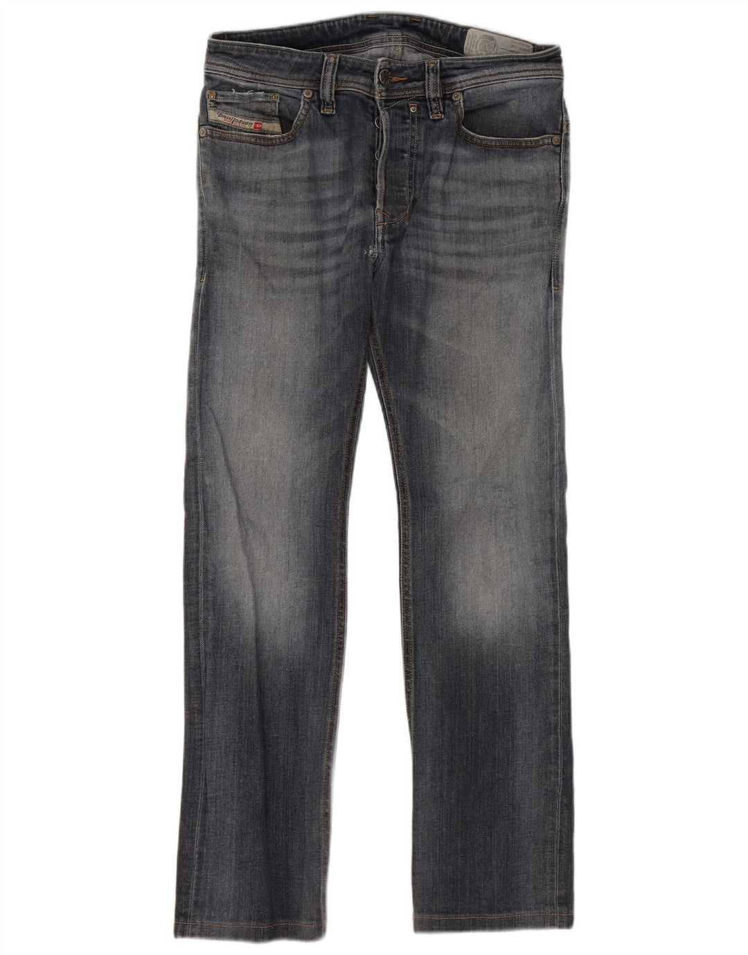 Diesel Jean Slim W29 L28 Homme Bleu Coton