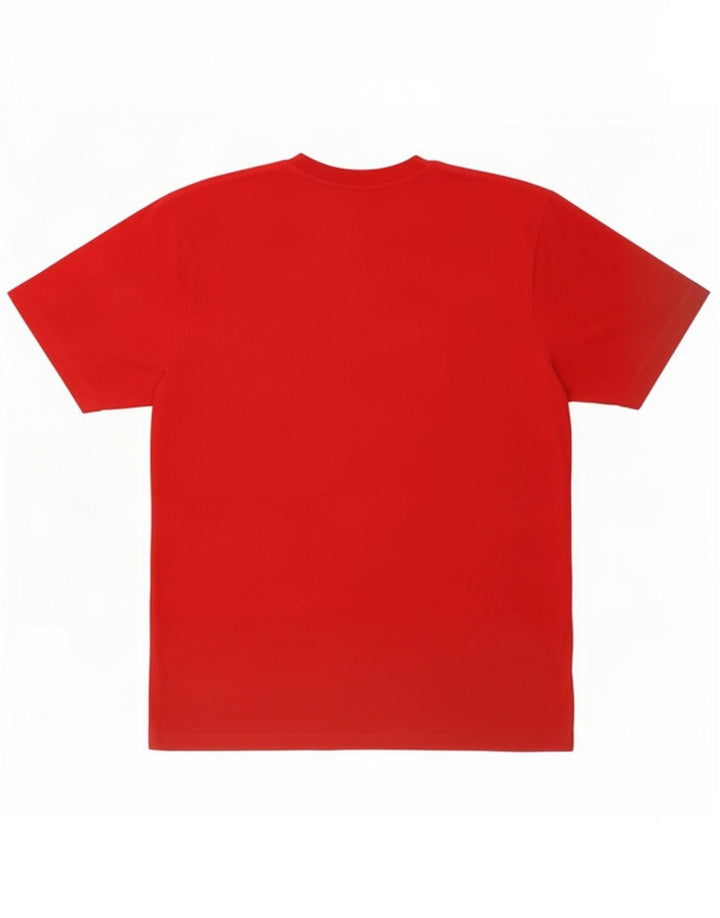 Umbro T-Shirt Graphique Homme Large Rouge Polyester