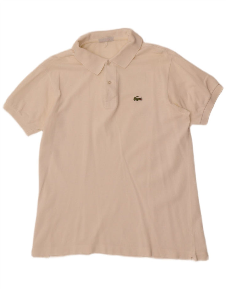 Lacoste Polo Homme Blanc Moyen Coton