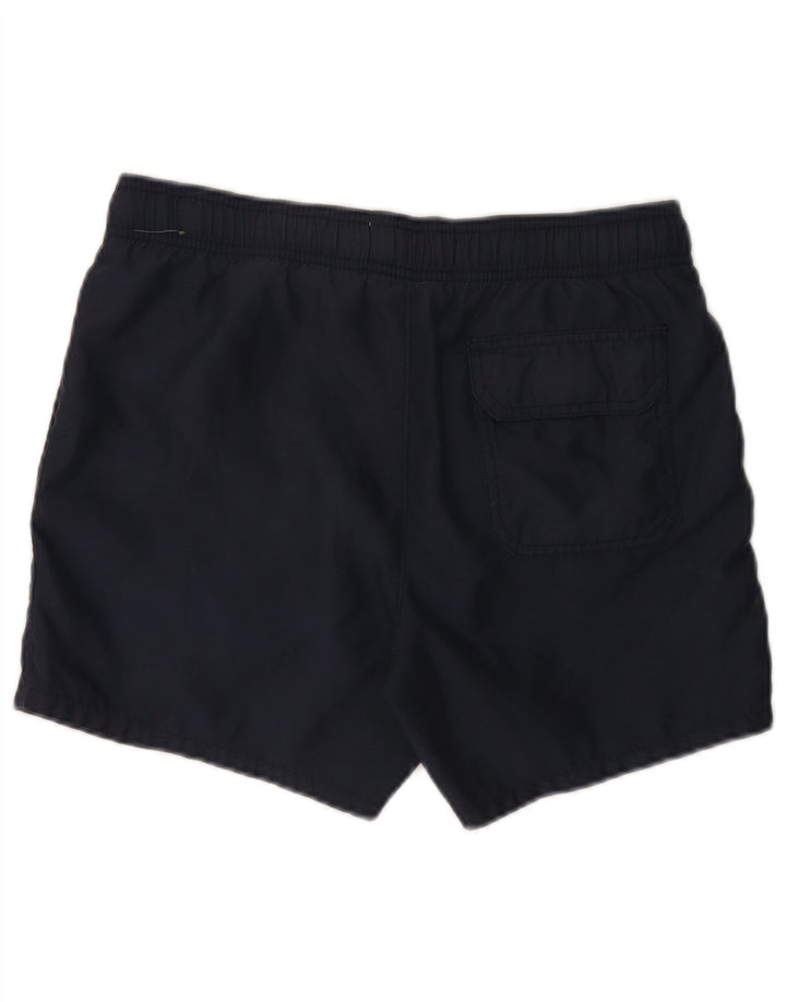 Abercrombie & Fitch Short de bain pour homme Petit bleu marine Polyester