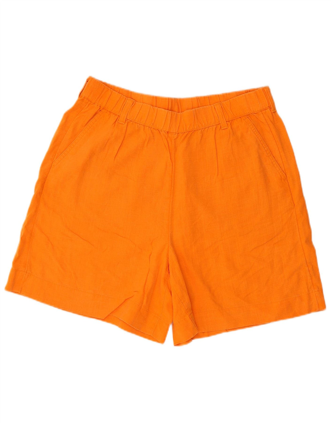 MARKS & SPENCER Short chino Per Una pour femme UK 12 Medium W32 Orange