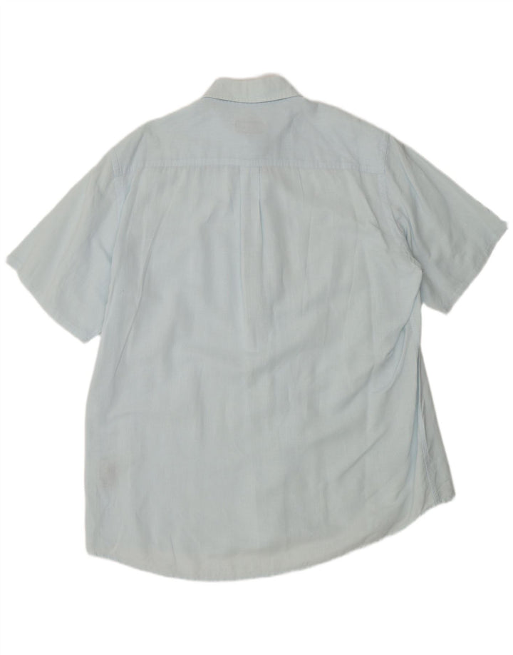 Kappa Chemise à manches courtes pour homme 2XL Bleu Lin