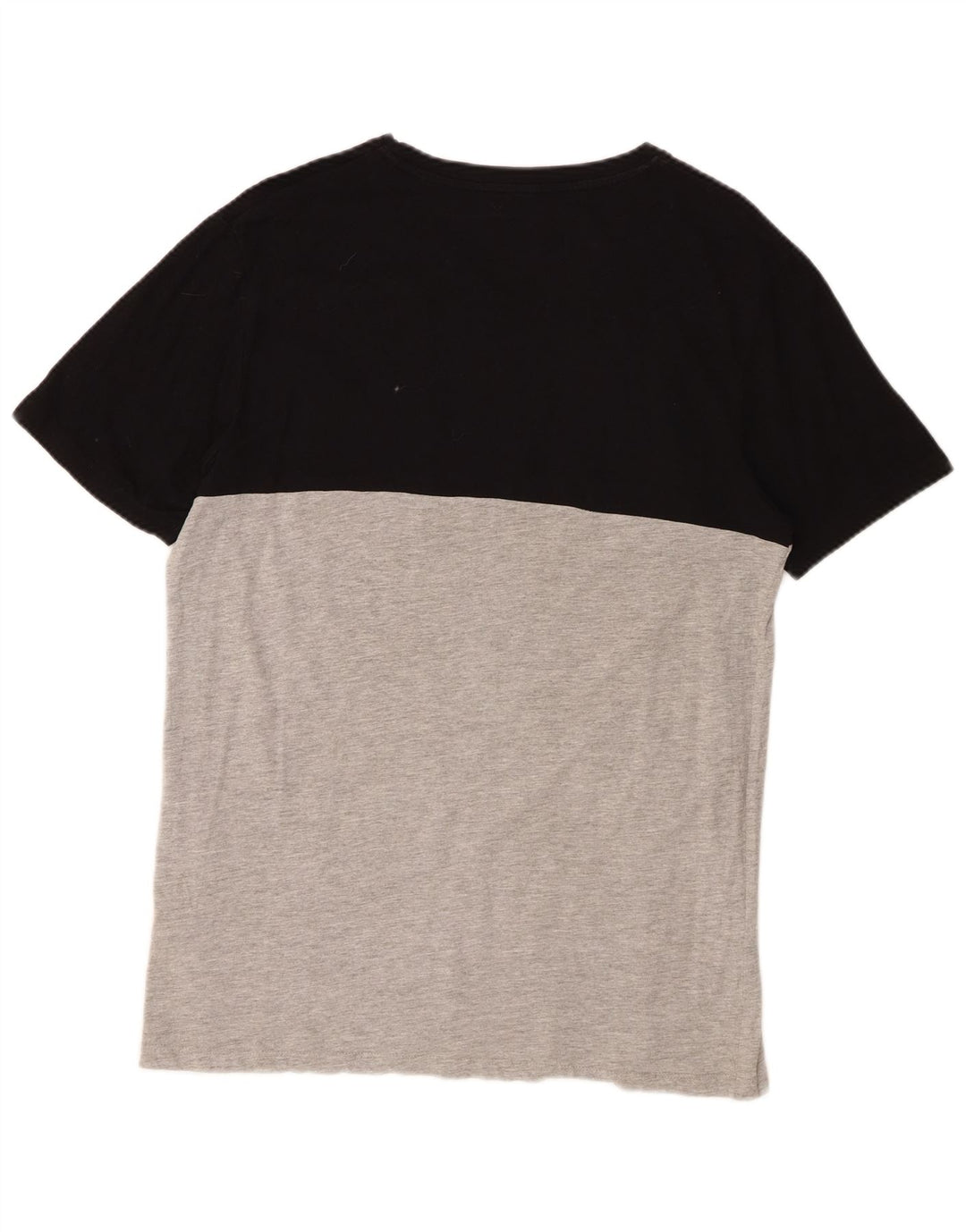 JACK & JONES T-Shirt Graphique Homme Noir XL Coton Colorblock