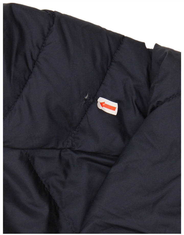 CHIEMSEE Veste matelassée à capuche pour homme UK 42 XL Bleu marine Polyester