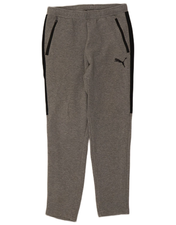 Puma Pantalon de Survêtement Homme Gris Moyen Colourblock