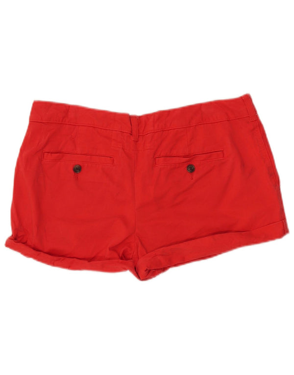 Jack Wills Short chino pour femme UK 12 Medium W32 Rouge