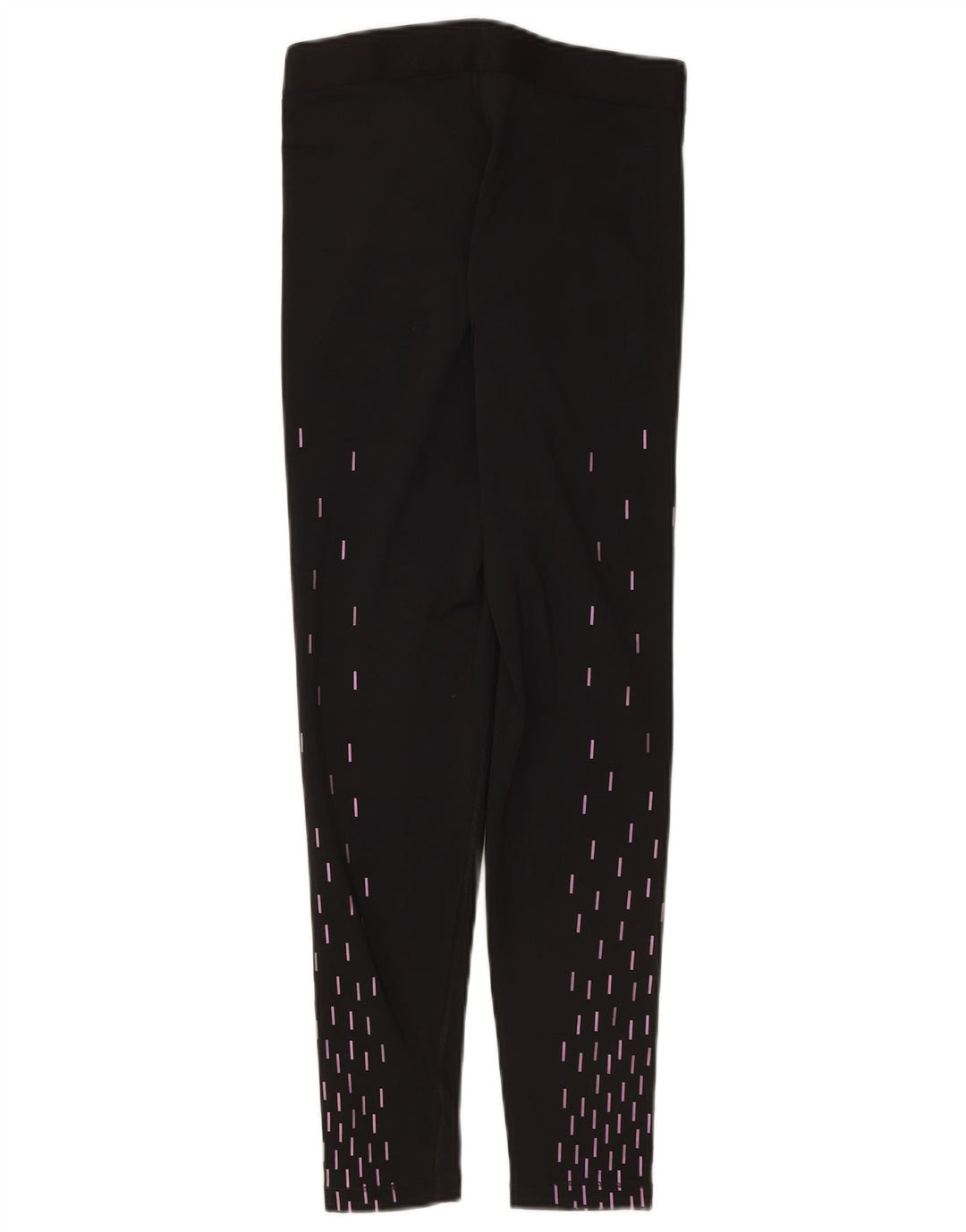 Nike Legging graphique Dri Fit pour femme UK 12 Noir moyen géométrique