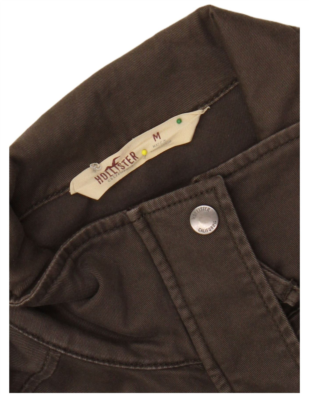 HOLLISTER Veste utilitaire pour femme UK 14 Marron moyen