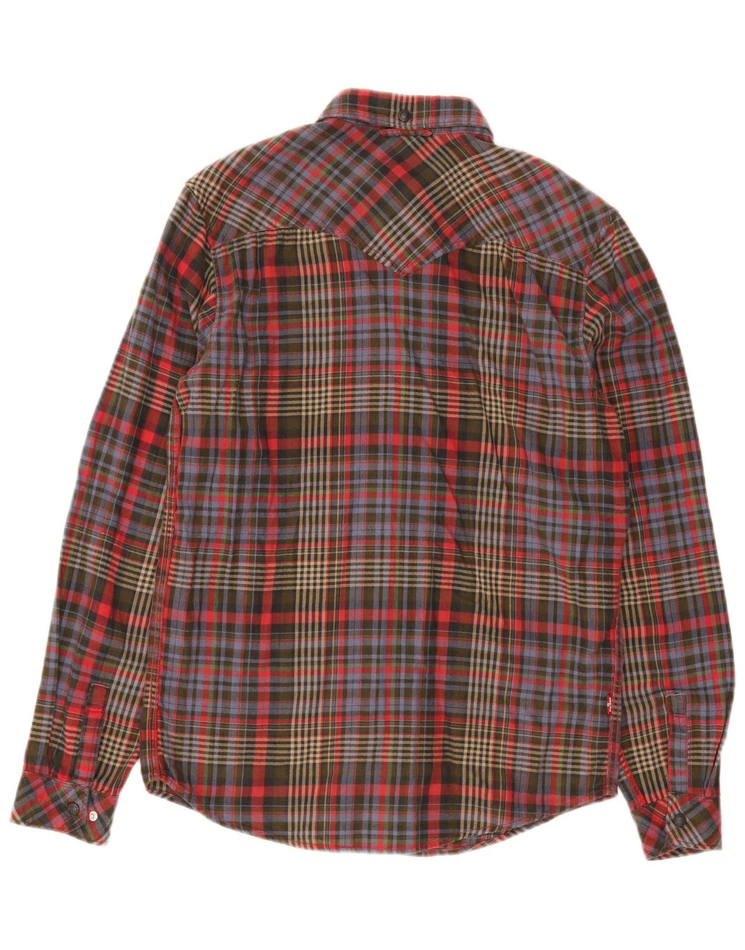 Levi's Chemise Standard Fit Flannel Homme Multicolore Carreaux Coton