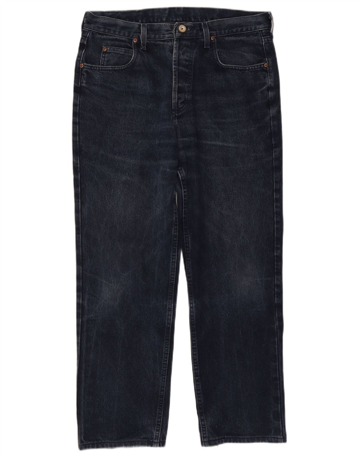 Lee Jean droit Chicago homme W34 L28 bleu marine coton