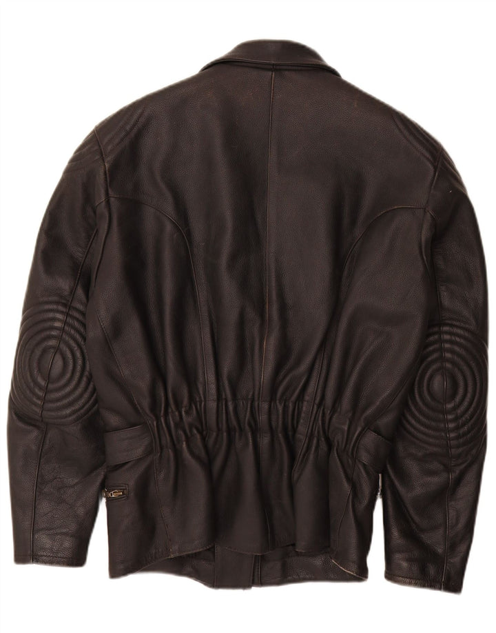 HIGHWAY 1 Veste de motard pour femme IT 40 Petit cuir noir