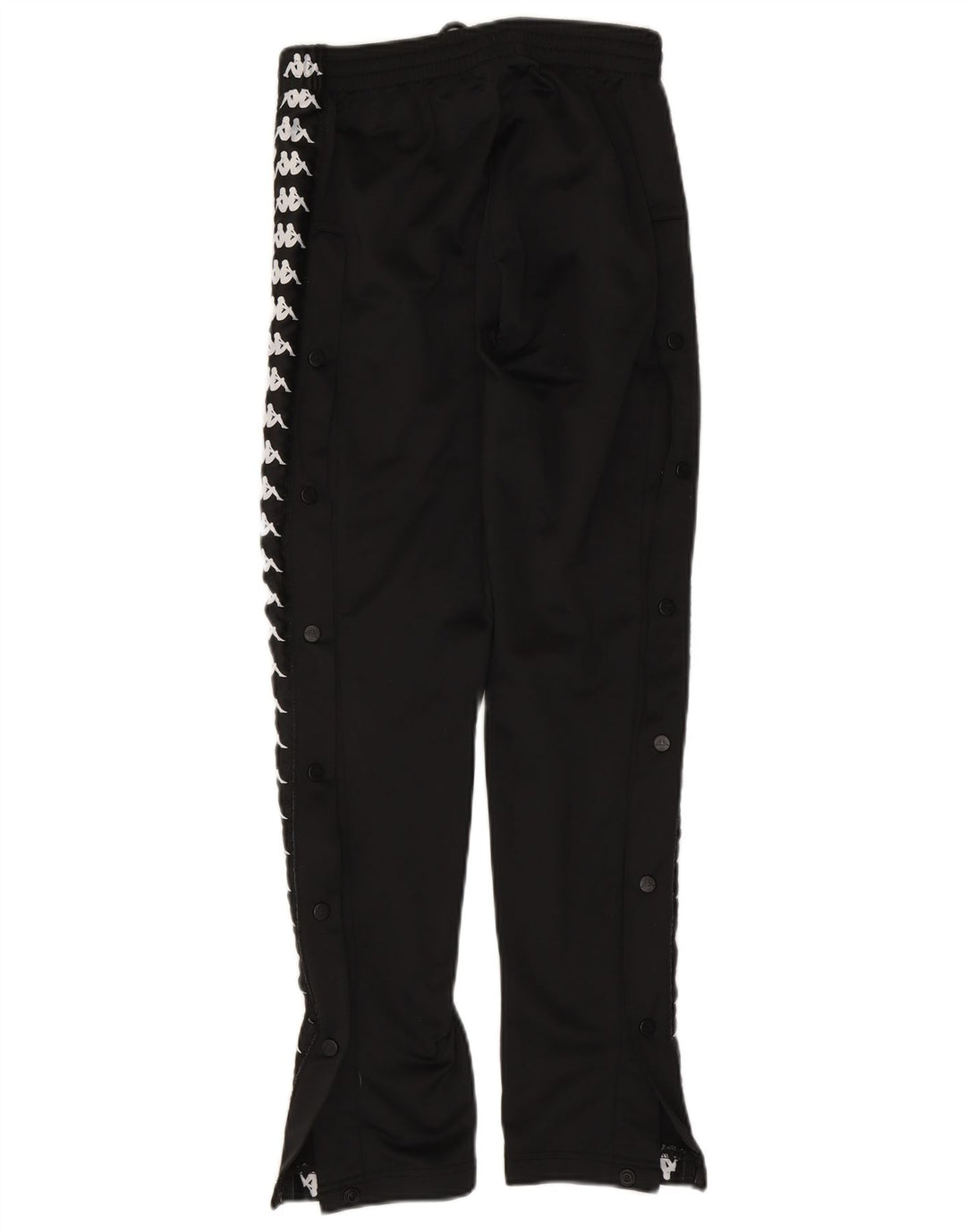Kappa Pantalon de Survêtement Graphique Homme Petit Noir