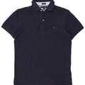 Tommy Hilfiger Polo Custom Fit Homme Bleu Marine Moyen Coton