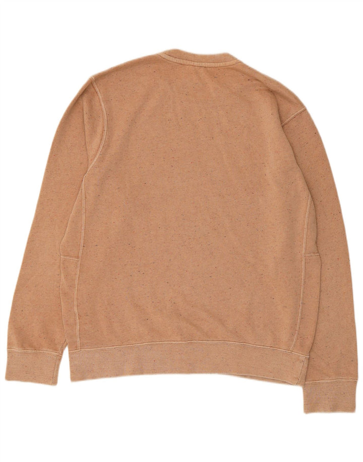 Nike Sweat-shirt en coton moucheté beige moyen pour homme
