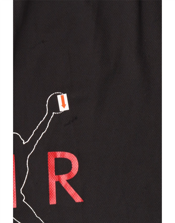 Jordan Short de sport graphique pour garçon 13-14 ans XL Noir Polyester