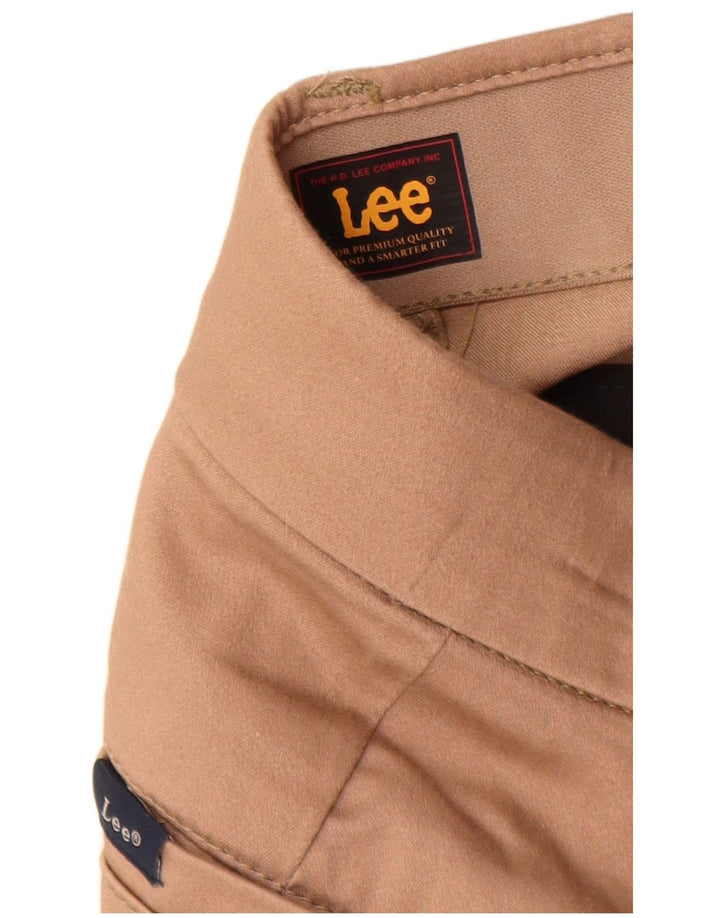 LEE Pantalon Chino Droit Femme US 14 XL W34 L31 Coton Beige