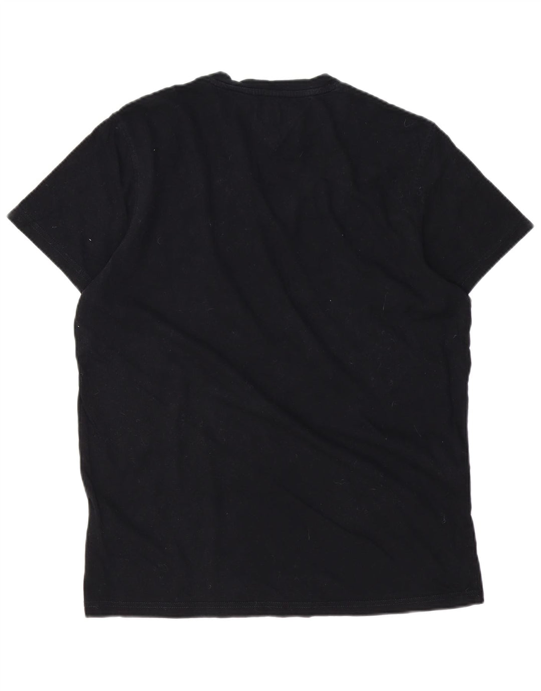 Tommy Hilfiger T-Shirt Homme Haut 2XL Noir Coton