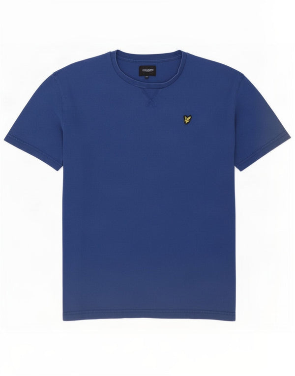 Lyle & Scott T-Shirt Garçon 14-15 ans Bleu Coton