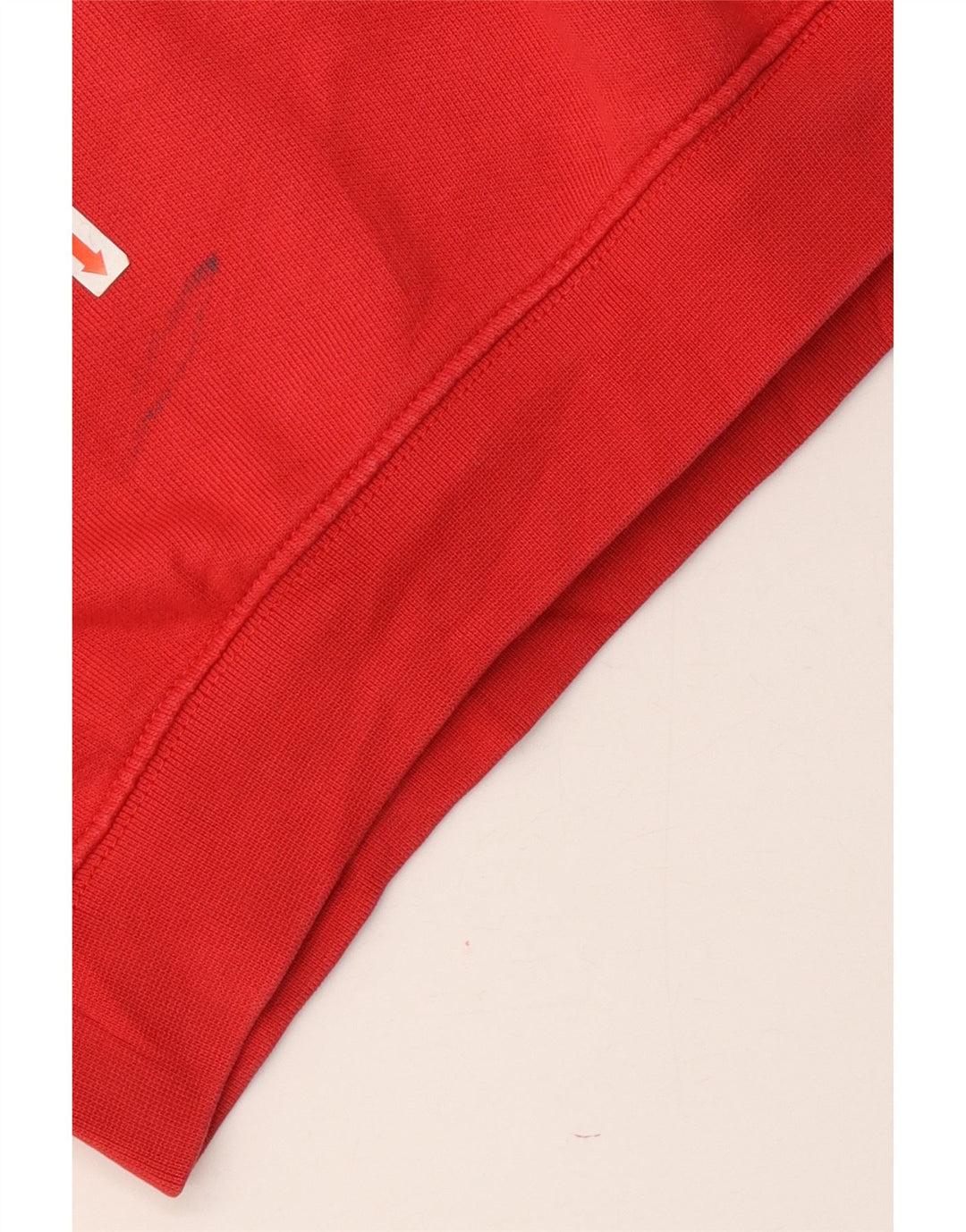 CHAMPION Mens Graphic Sweatshirt Jumper Large Red Cotton Vintage Champion and Second-Hand Champion from Messina Hembry 