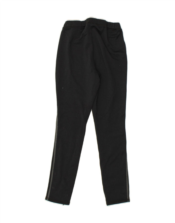 L.L.BEAN Girls Tracksuit Trousers 9-10 Years  Black Polyester Vintage L.L.Bean and Second-Hand L.L.Bean from Messina Hembry 