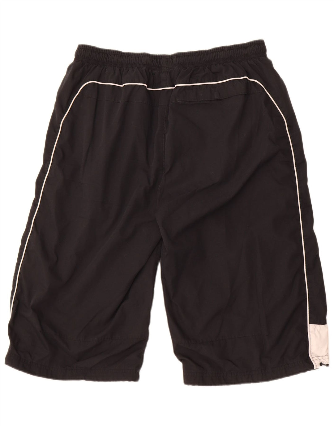 Nike Bermuda de sport graphique pour homme XL Noir Colorblock Polyester