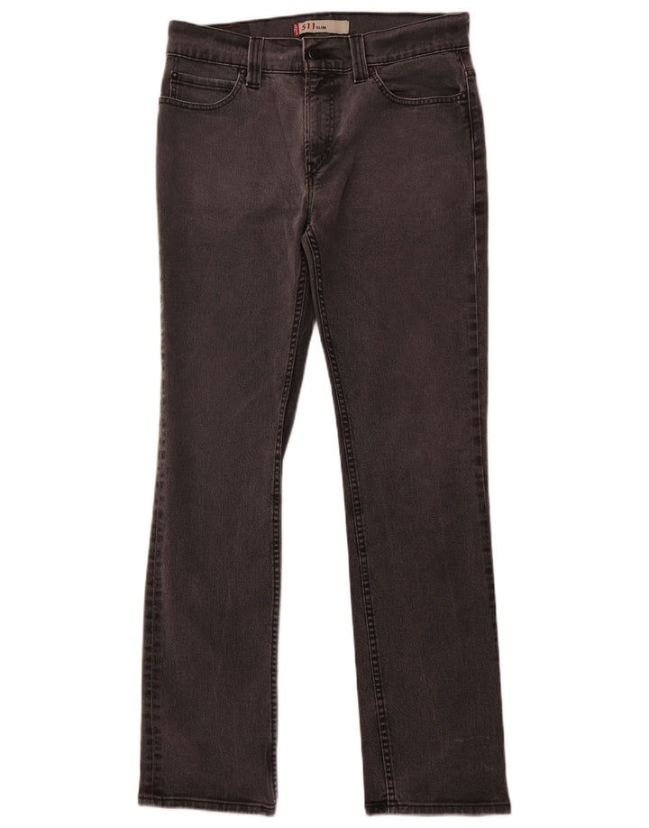 LEVI'S Jean Slim 511 Femme W36 L34 Gris Coton